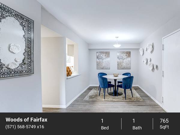 $1,788 / 1br - 765ft2 - New Wood Style Flooring, Scenic Wooded Views, New Stainless Appliances (Lorton, VA)64040197299330120