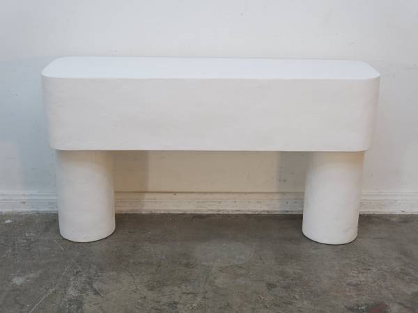 Togo Console Table - Ivory 1