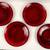 14 Piece Ruby Entrainment Set Chip and dip, wine and cheese, ruby vase 11 thumbnail