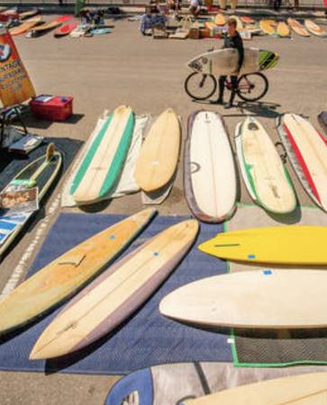 Surfboard funboard post wavestorm riders 1