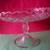 Circa 1903 Cambridge Glass No 2500(OMN) Diamond Lattice Cake Stand 1 thumbnail