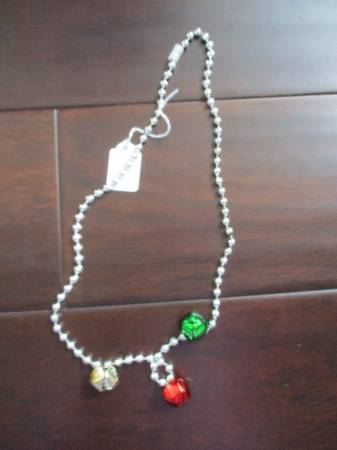 Christmas jingle bells necklace 1