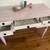 Desk reception desk writing table BOHO style  43” wide vintage 4 thumbnail