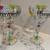 Two Beautiful Hand painted Margarita glasses 1 thumbnail