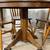 Solid Oak Kitchen Dining Table & 4 Windsor Chairs PERFECT FOR SMALL KI 10 thumbnail