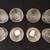 Set of vintage art deco Park Avenue dishes, plates, bowls, glasses 10 thumbnail