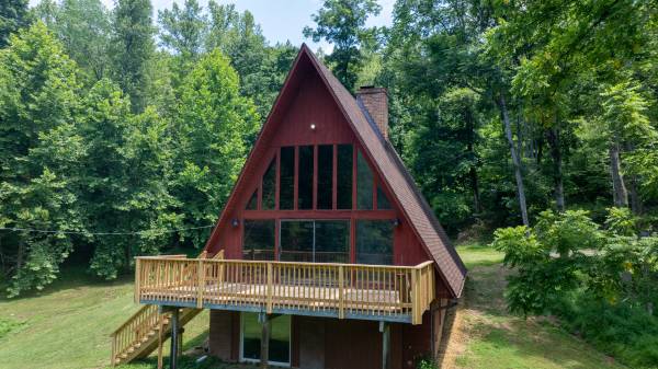 $350,000 / 2br - 1296ft2 - Cabaña rústica A-Frame en 20 acres (Amherst)63851968273537123