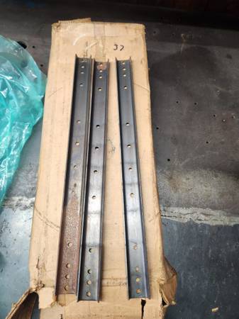 Vintage snowmobile, track cleats. 1