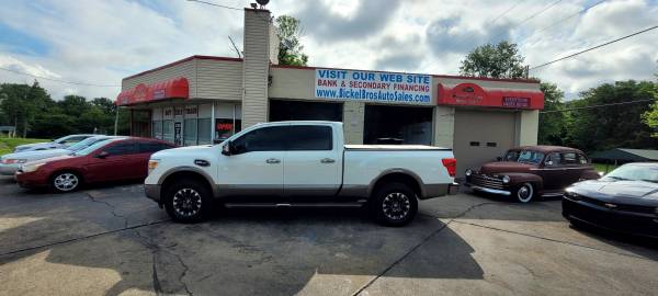 💥💥 2017 NISSAN TITAN PLATINUM RESERVE * BUY -TRADE -FINANCE -WARRANT - $25,995 (www.BICKEL BROS AUTO SALES.com)63621807361027121