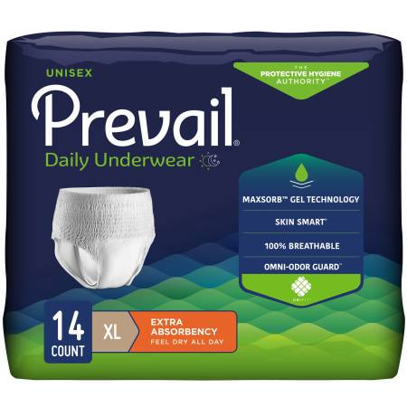 prevail daily diapers (X-Large only adult size) 1