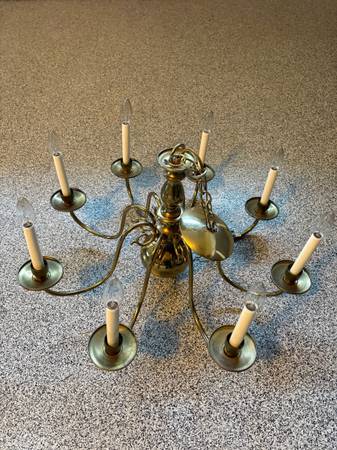 Dining room chandelier 1