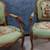 Beautiful Vintage Embroidered Pair of Chairs 1 thumbnail