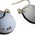 Bloomingdale's Ebony + 925 Sterling Silver Pendant Heart Earrings 2 thumbnail