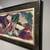 Large Vintage Modern Glass Framed Shadow Box Wall Art 2 thumbnail