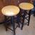 2 counter height wooden-bar stools 2 thumbnail