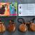 Musical Vintage Wood Spanish Castanets- 2 sets 6 thumbnail
