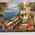 Signed Oil Painting Elevated POV of Coastal Inlet 1 thumbnail