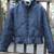 Dark Black Womens Medium ANN TAYLOR Ski Jacket Motorcycle Winter coat 3 thumbnail