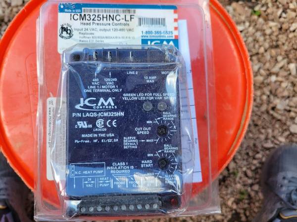HVAC - ICM ICM325HNC-LF Head Pressure Control 24VAC Input 120-480VAC O 1