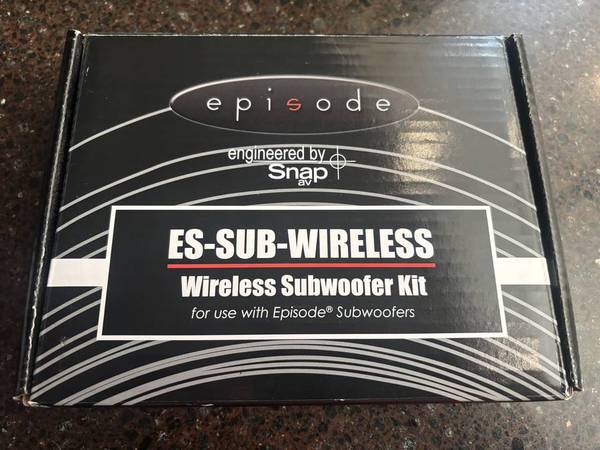 Episode ES-SUB-WIRELESS Wireless Subwoofer Kit - New/Never Used 1