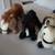 Beautiful three plush Wells Fargo pony's flawless like new 4 thumbnail