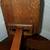 ANTIQUE DESK CHAIR Writing Eat Tray 1930's School Vintage Wood Seat 14 thumbnail
