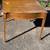 Flip top vintage antique maple counsel dining table with three leafs 4 thumbnail