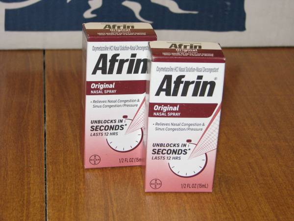 2 New Afrin spray 1