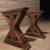 Custom built solid wood kitchen dining tables 10 thumbnail