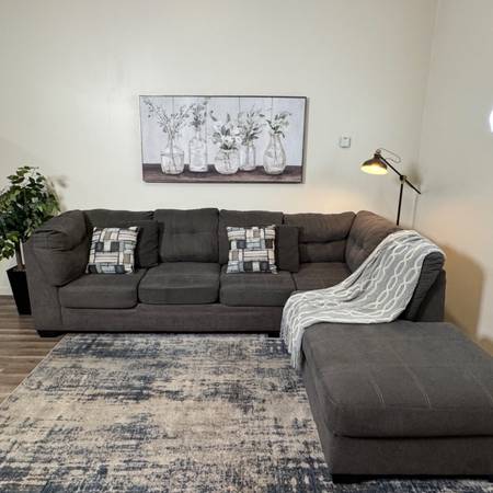 Gray Sectional Couch DELIVERY WITHIN A WEEK 1