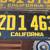 Vintage California License Plate 2 thumbnail