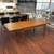 Refinished Vintage Mid Table Century Danish Teak Dining Table 4 thumbnail
