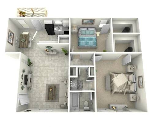 $1,149 / 2br - 950ft2 - Spacious Floorplans, On-Site Management Team, Pantry63846410884097124