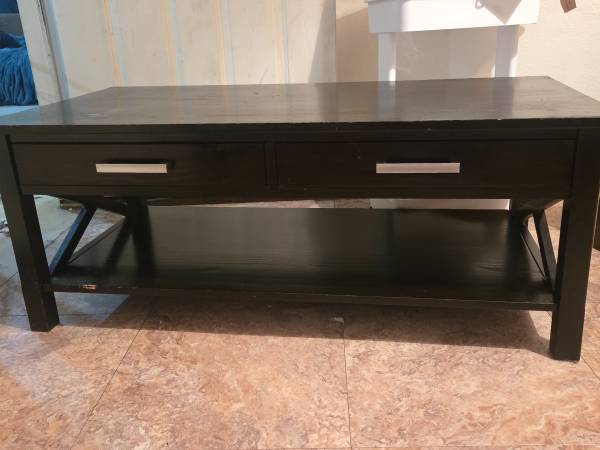 Coffee table with storage 1