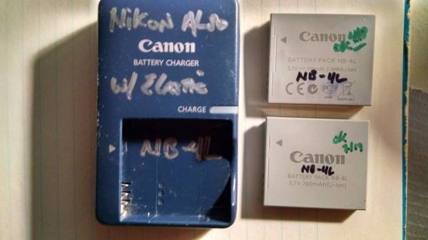 Canon CB-2LV Digital Camera Battery Charger+2 Batteries - $15 (Boston and Northward)63471241969539120