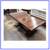 French Style Farmhouse Trestle Dining Table With Extension Leafs 11 thumbnail
