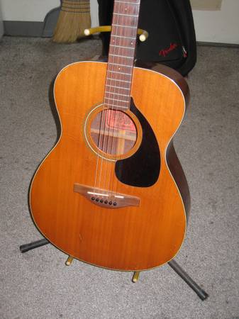 Vintage Yamaha FG 150 Red Label Nippon Gakki - musical instruments