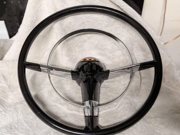 1955-56 Bel Air Steering Wheel 1