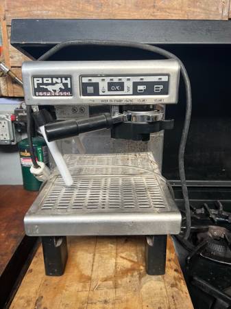 Pony espresso machine 1