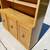 True VTG Mid-century Modern 50s 1960s Blonde Wood China Cabinet Hutch 4 thumbnail