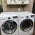 LG Elite White FrontLoad Washer & Steam Electric Dryer Set - Stackable 24 thumbnail