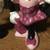 DISNEY CERAMIC MICKEY MOUSE FIGURINE 9" BLUE SUIT TOP HAT MINNIE PINK 4 thumbnail