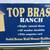Top Brass Ranch Solid Brass Wall Mount Mailbox TBR-1 NEW 2 thumbnail