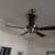 BRUSHED NICKEL CEILING FAN 2 thumbnail