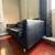 Black leather couch 6 thumbnail