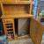 Solid oak liquor cabinet 2 thumbnail