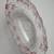 Mikasa Carmen Rose Pattern Oval Crystal Serving Bowl 8 thumbnail
