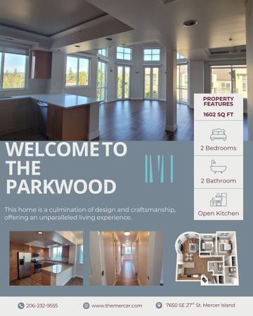 $4,704 / 2br - 1602ft2 - This Parkwood home is fresher than a mug of apple cider!~🍎😋 (Mercer Island)63934418992259120