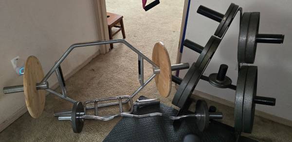 Olympic style weight set 1