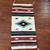 Handwoven Wool Chimayo style rug 20" x 40" 3 thumbnail